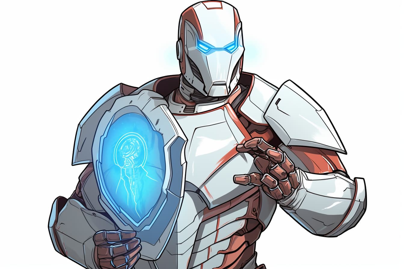 Großer starker Iron Man