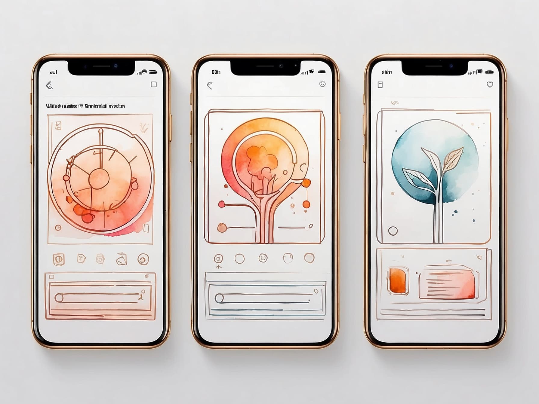 Ein geöffneter KI Assistent am Smartphone