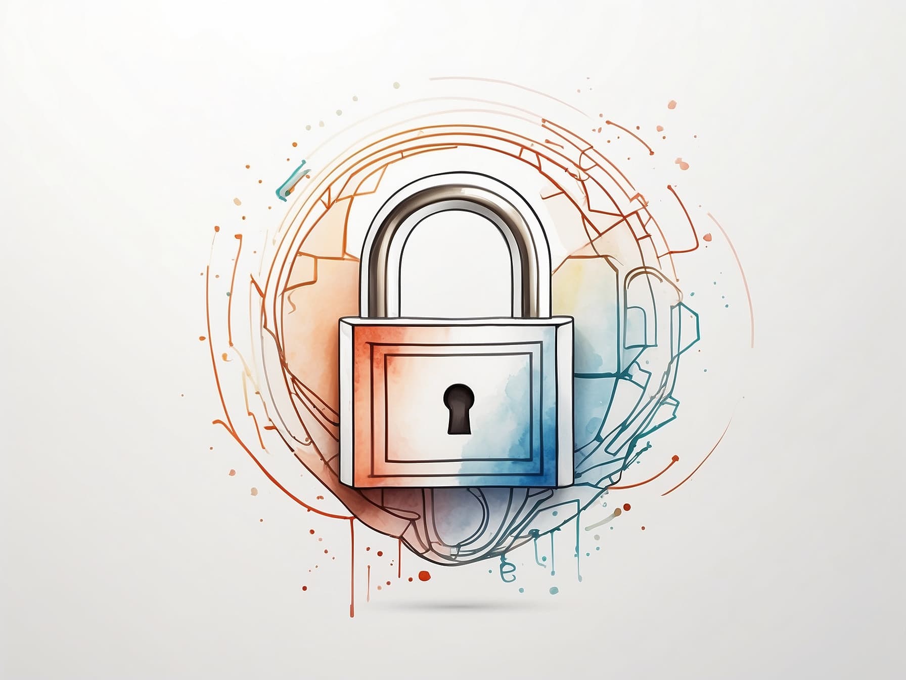 Ein Schloss für Datensicherheit