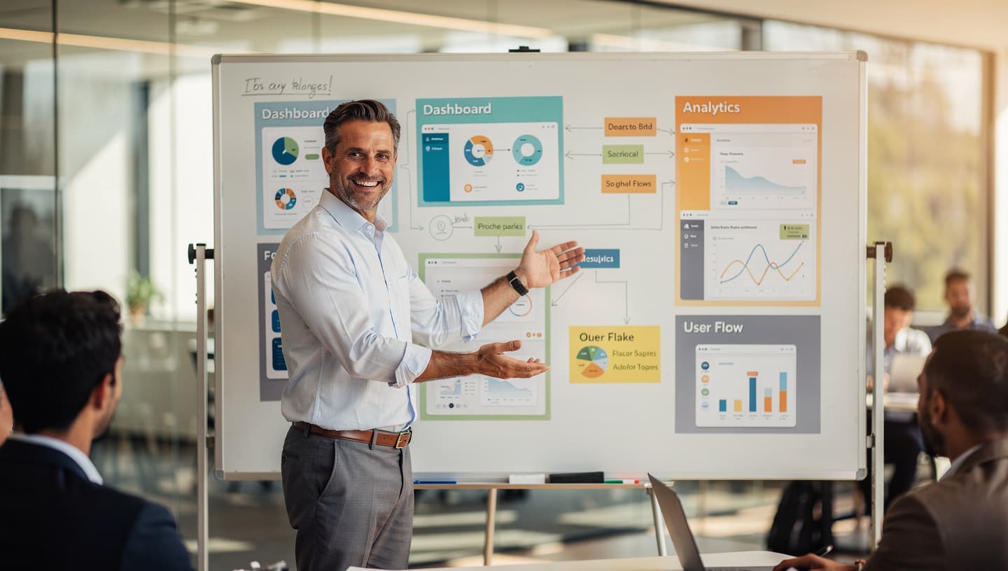 Tem Meeting zur KI-Implementierung