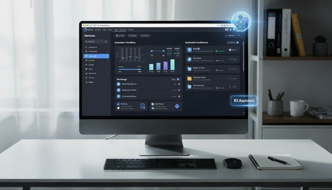 KI Assistent übernimmt Aufgaben automatisiert