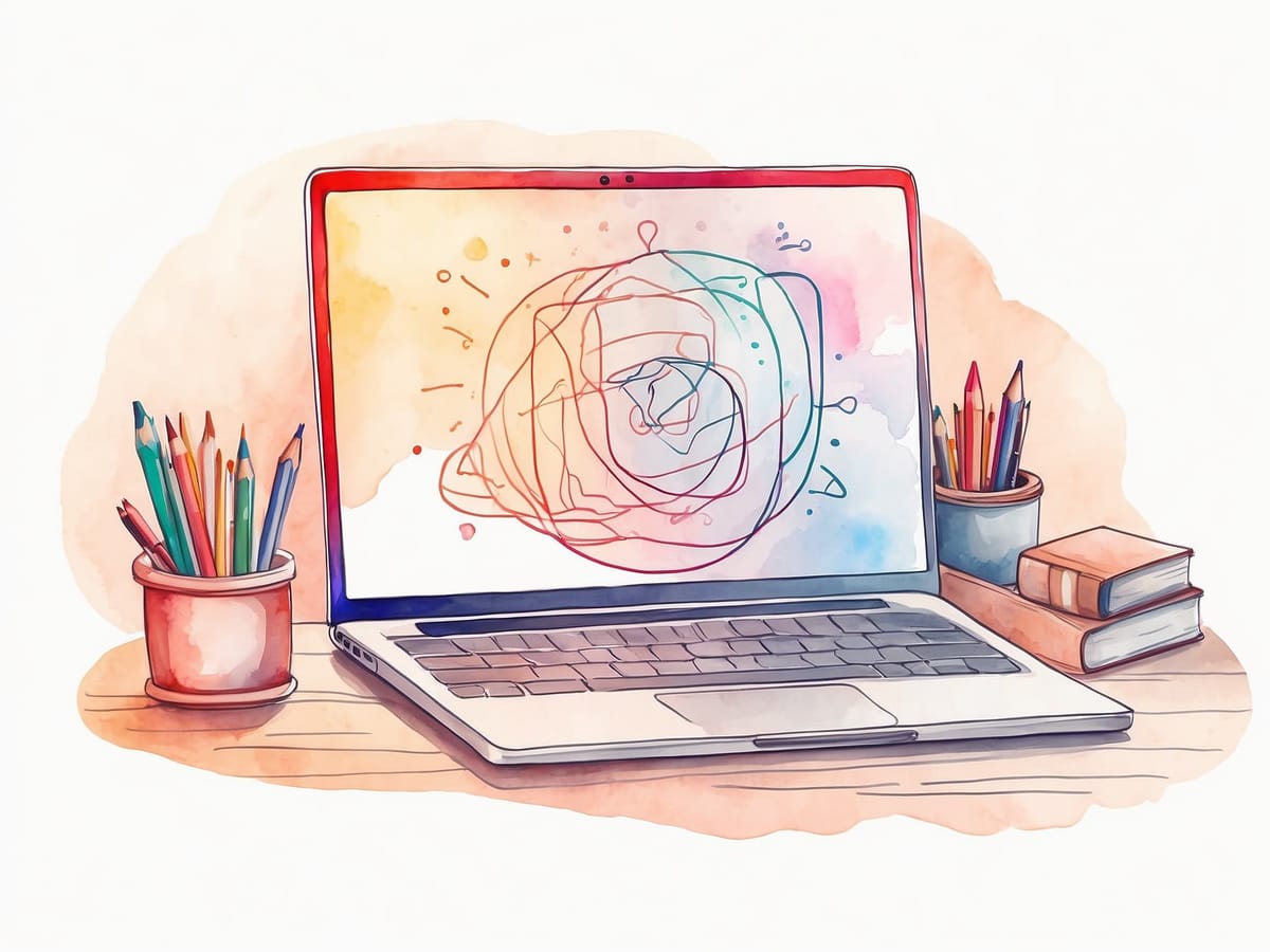 Ein Laptop mit KI Integration