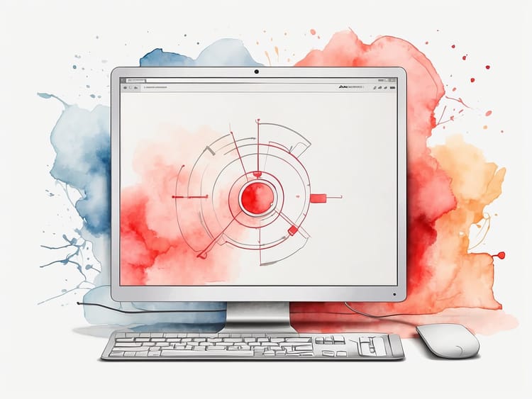 Ein KI Tool geöffnet am Computer