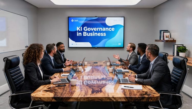Meeting zum Thema KI Governance